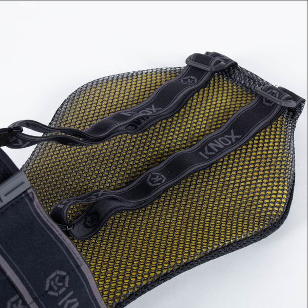 Knox Micro-Lock Air MK2 back protector in black, unisex, EN 1621-2:2014 Level 2