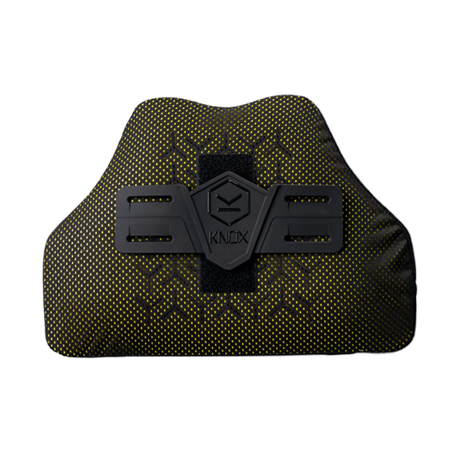 Knox Micro-Lock Chest Protector in black, men's, CE Level 1 certified