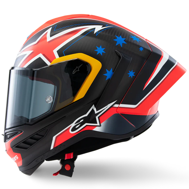 Alpinestars Supertech R10 full-face helmet Jack Miller Replica 2024 limited edition carbon