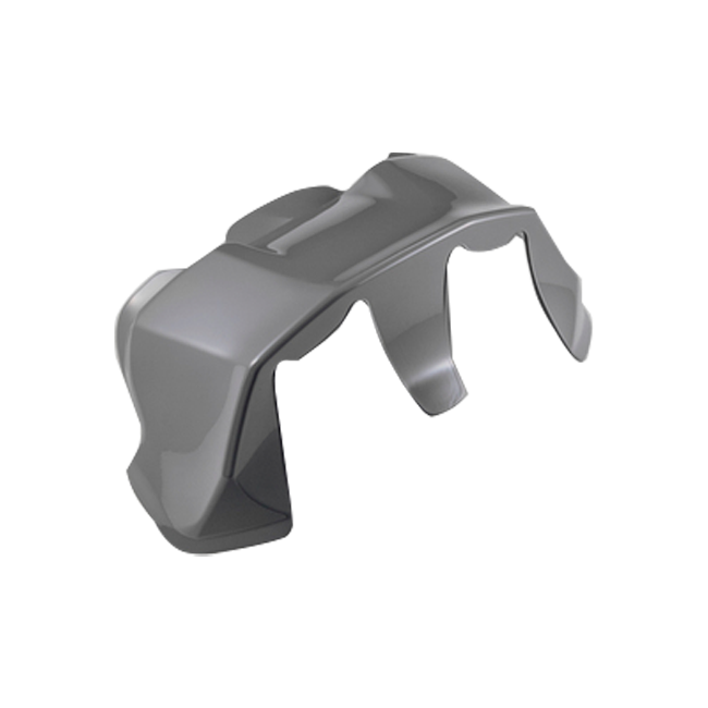 Arai DF-X2 helmet spoiler in Modern Grey for RX-7V Racing