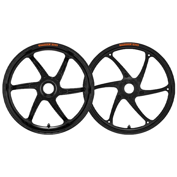 OZ Gass RS-A forged aluminium wheel set for Ducati Panigale V2 955 in anodised finish