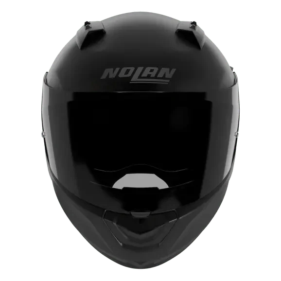 Nolan N60-6 Sport Classico 302 full-face helmet in matte black with dark smoke visor