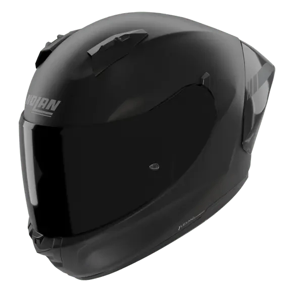Nolan N60-6 Sport Classico 302 full-face helmet in matte black with dark smoke visor