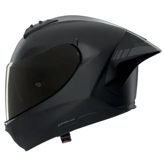 Nolan N60-6 Sport Aureo 331 full-face helmet in matte black with metallic gold visor