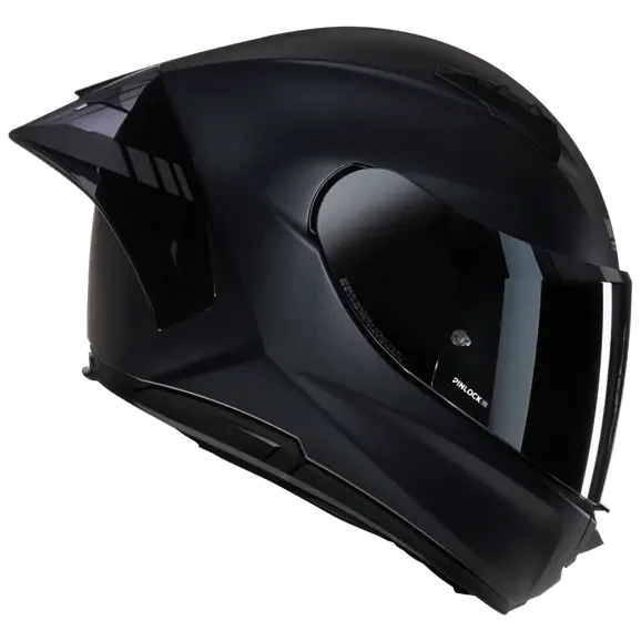 Nolan N60-6 Sport Argento 333 full-face helmet in matte black and silver with metallic silver visor