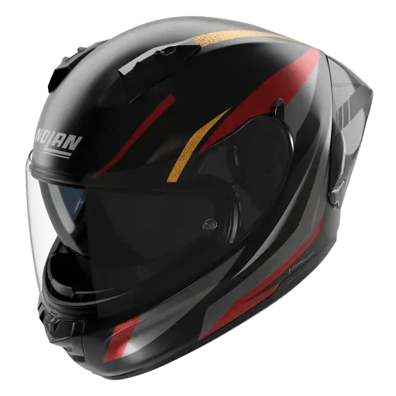 Nolan N60-6 Sport full-face helmet Lesmo 353 black red anthracite gold metallic finish