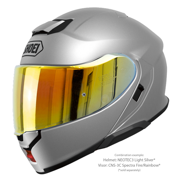 Shoei Neotec 3 Light Silver – with optional visor