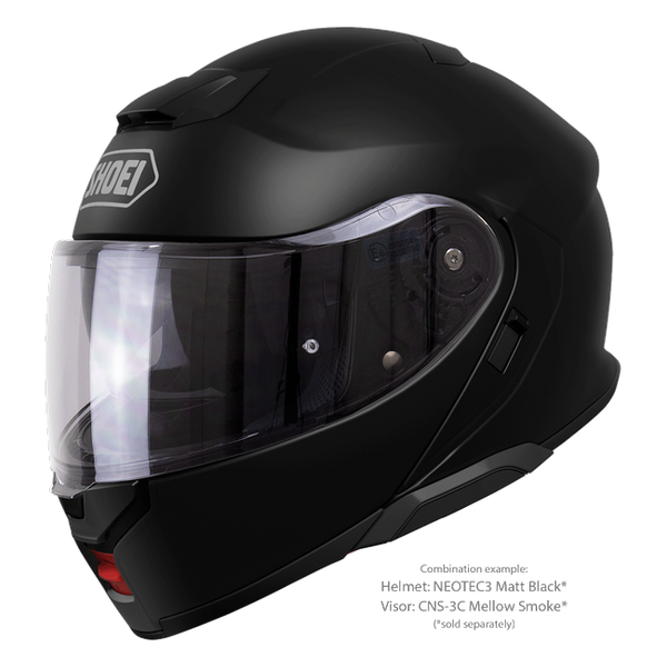 Shoei Neotec 3 Matt Black – with optional visor