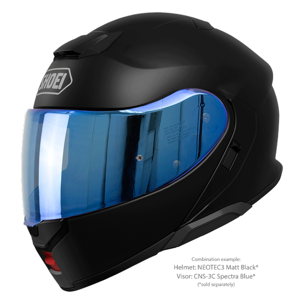 Shoei Neotec 3 Matt Black – with optional visor