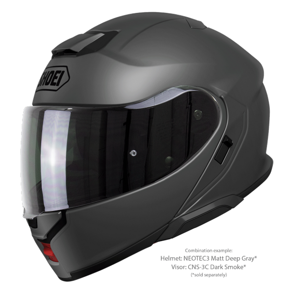 Shoei Neotec 3 Matt Deep Grey – with optional visor