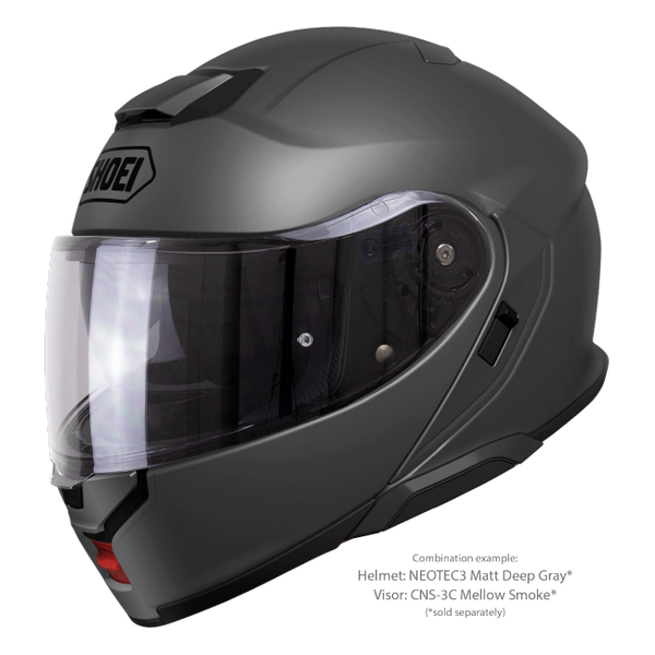 Shoei Neotec 3 Matt Deep Grey – with optional visor