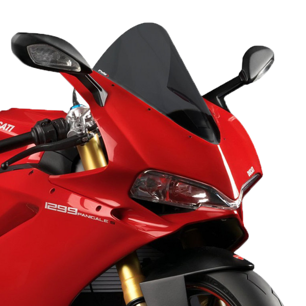Puig R-Racer windshield for Ducati Panigale 1299/S 2015-2018, part 7621