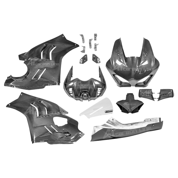 AP Carbon Line 200g carbon SBK full fairing kit for Ducati Panigale V4 2022–2024