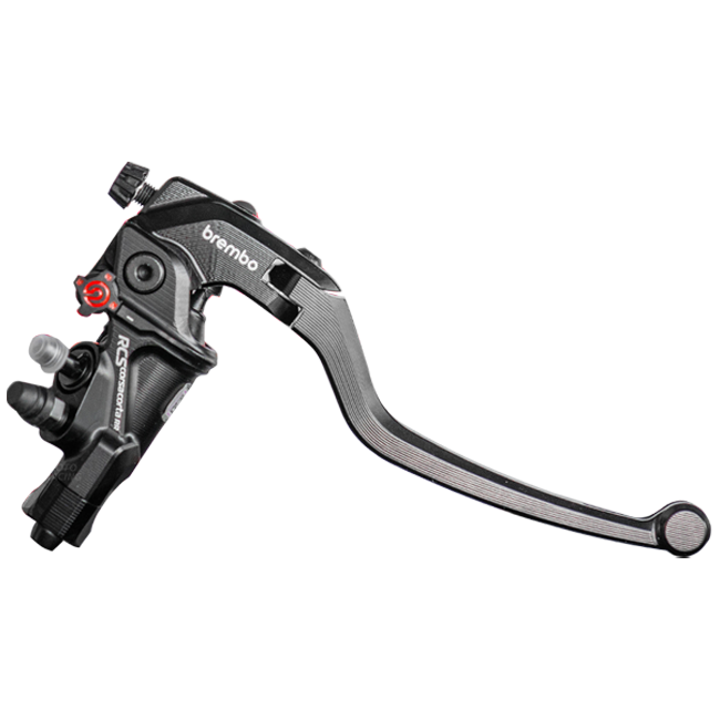 Brembo RCS 19 x 18-20 Corsa Corta RR radial master cylinder 110E71110 — forged hard-anodised aluminium