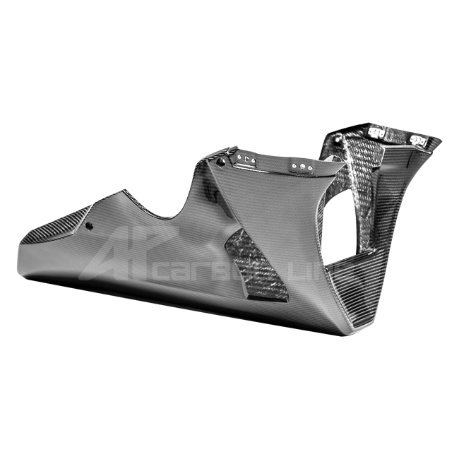 AP Carbon Line 200g twill carbon front spoiler for Yamaha YZF-R1/M RN65 2020–2026