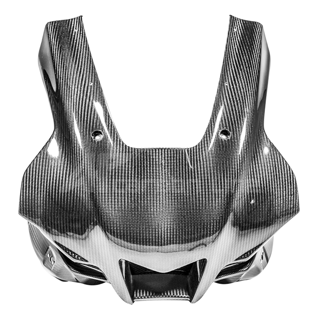 AP Carbon Line 200g twill carbon front fairing mask for Yamaha YZF-R1/M RN65 2020-2026