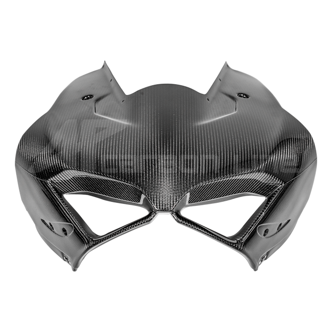 AP Carbon Line SBK front fairing mask 200g twill carbon Ducati Panigale V4 2022–2024