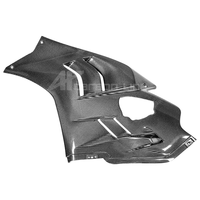 AP Carbon Line SBK left side panel 200g twill carbon Ducati Panigale V4 2022-2024