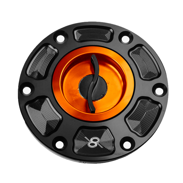 Bonamici Racing FC090 quick-release fuel cap for MV Agusta F3 675/800 in anodised finish