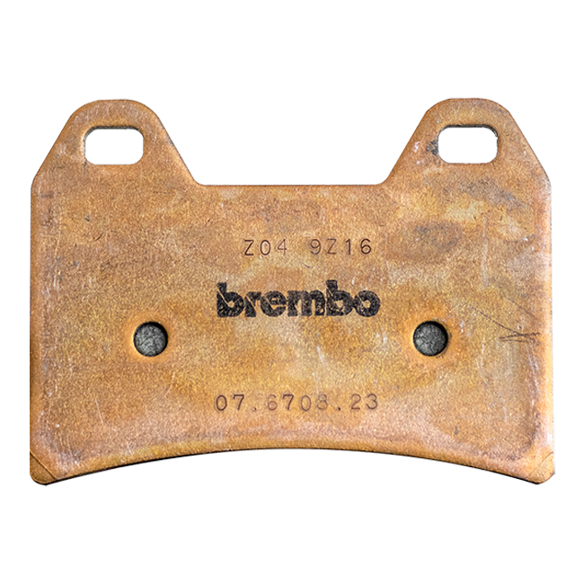 Brembo Z04 racing brake pads for P4 30/34 caliper, part 107670823