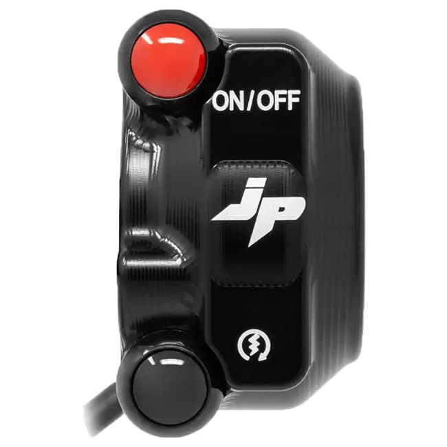 JetPrime JP ACC 050 CNC aluminium throttle housing with handlebar switch for Ducati Panigale 959
