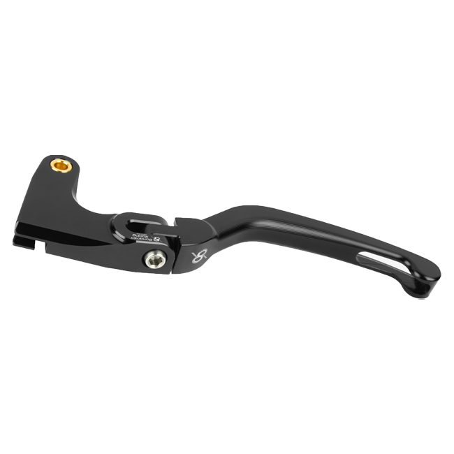 Bonamici Racing LC080 folding clutch lever for Triumph Daytona 675/R in anodised aluminium