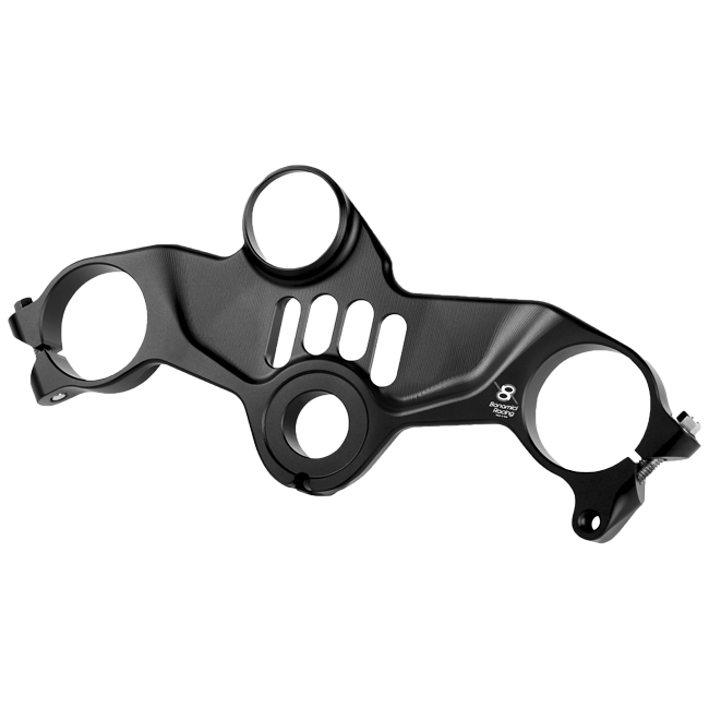 Bonamici Racing PSK1 street top yoke for Kawasaki ZX-10 R ZX-10 RR 2016-2020 anodised aluminium