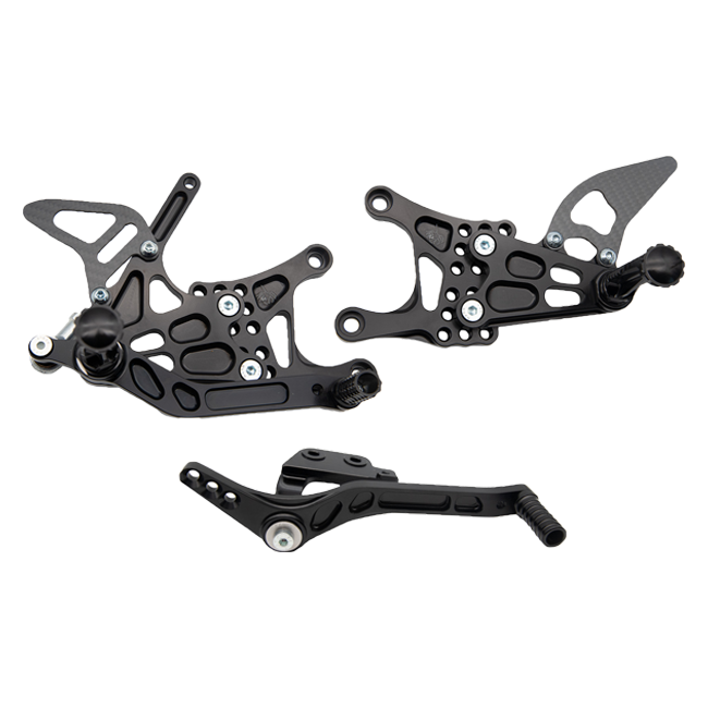 Spider Racing CNC aluminium rearset kit for Yamaha YZF-R6 RJ27