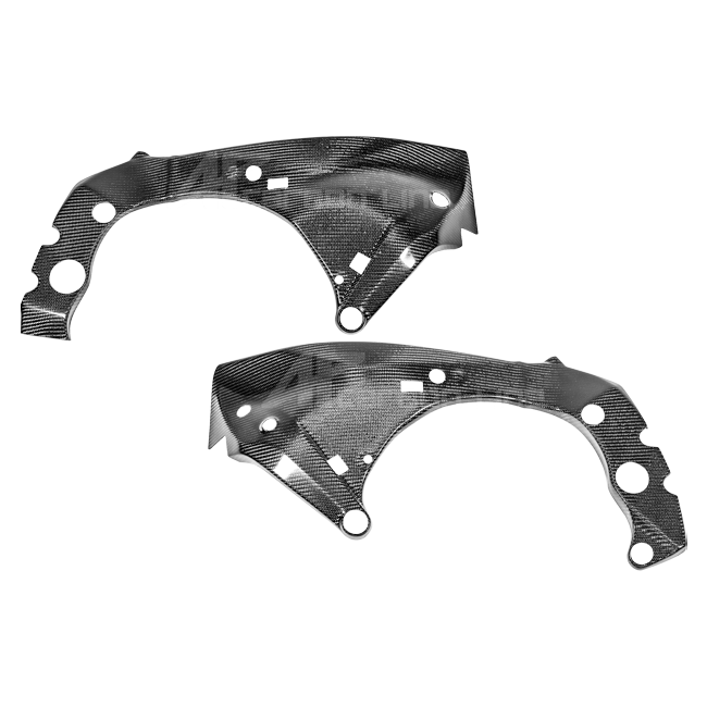 AP Carbon Line 200g twill carbon frame covers for Yamaha YZF-R1/M RN32 RN49 RN65