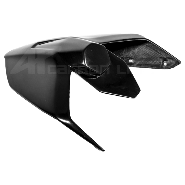 AP Carbon Line Lavatex tail fairing for Ducati Panigale V4/S/R 2025-2026, unpainted composite finish