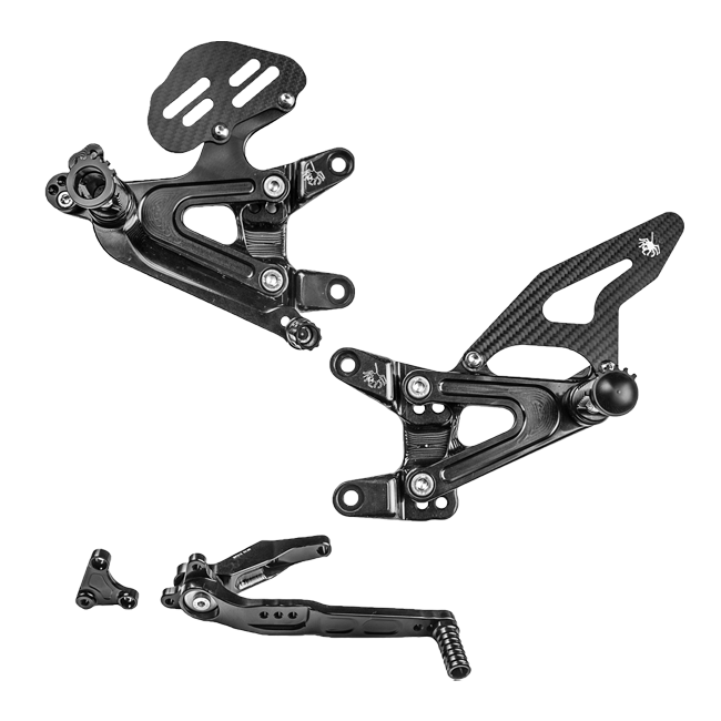 Spider Racing rearset system Honda CBR 1000 RR-R SC82 part 10.H212
