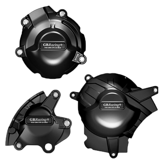GBRacing engine cover protector complete set for Suzuki GSX-R 1000 2017–2023