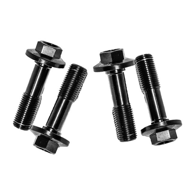 TGP MotoRacing black titanium frame bolt kit for Ducati Panigale V4 V4 S V4 R 2018-2024