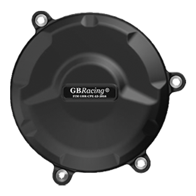 GBRacing clutch cover protector for Ducati Panigale V2 955 in glass-fibre nylon composite