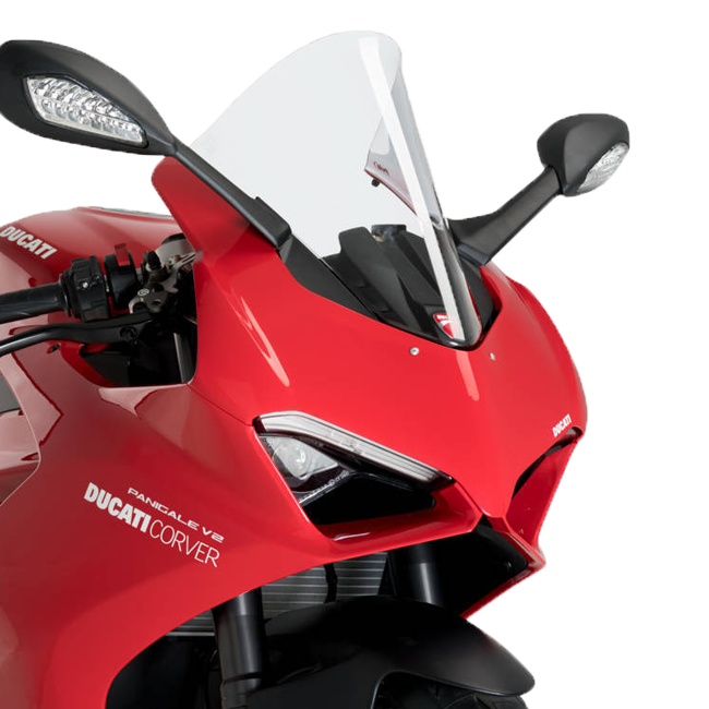 Puig R-Racer windscreen for Ducati Panigale V2 955 2020-2024, part 9690