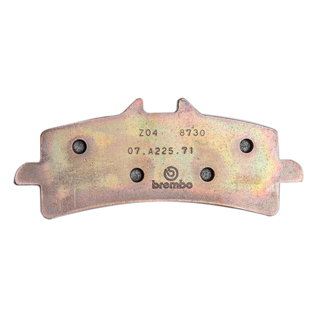 Brembo Z04 racing brake pads for Aprilia RSV4 and RSV4 1100, part number M497Z04