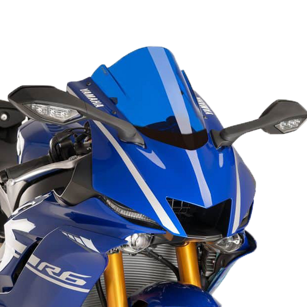 Puig Z-Racing windscreen for Yamaha YZF-R6 RJ27 in transparent finish, part 9723