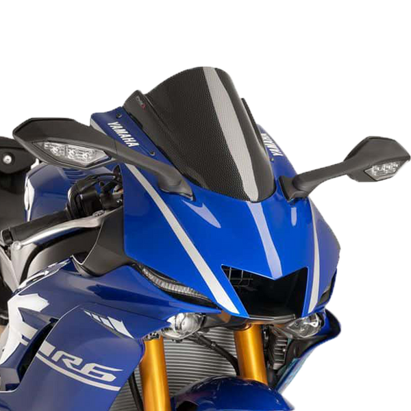 Puig Z-Racing windscreen for Yamaha YZF-R6 RJ27 in transparent finish, part 9723