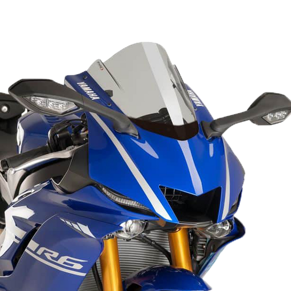 Puig Z-Racing windscreen for Yamaha YZF-R6 RJ27 in transparent finish, part 9723