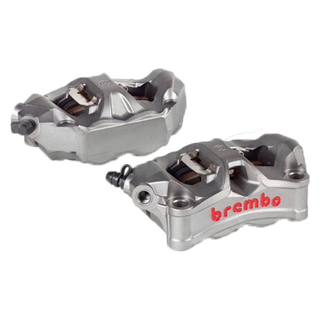 Brembo Radial Stylema Monoblock brake caliper kit 100mm Titanium Grey 220D02010