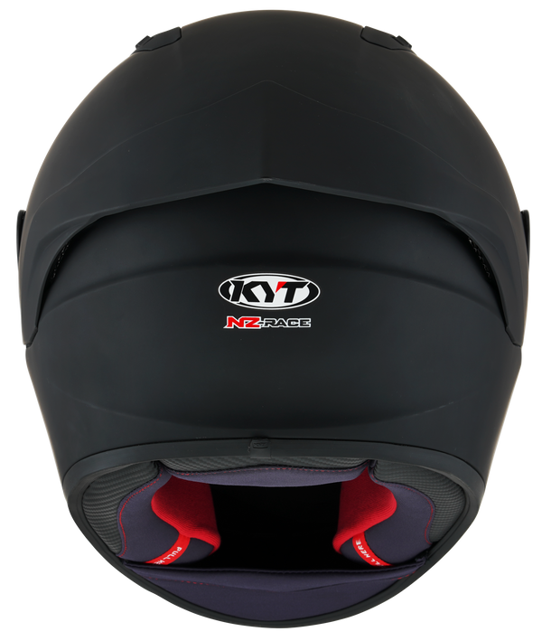KYT NZ-Race full-face helmet in matte black finish