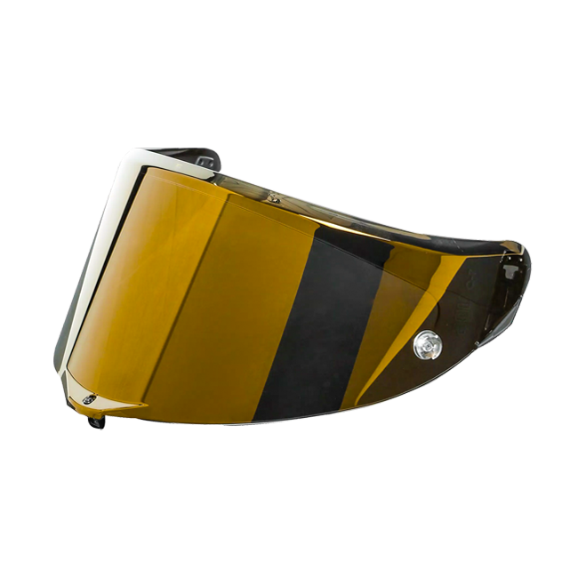 AGV Pista GP RR Corsa R replacement visor in gold mirrored finish