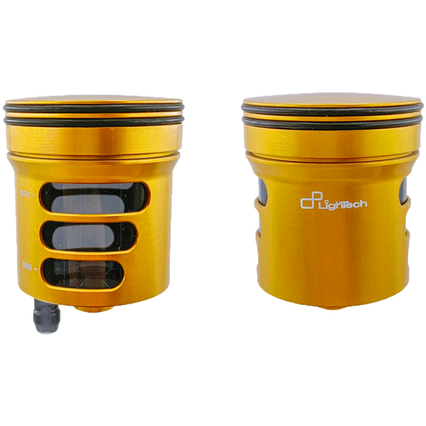 LighTech 30 cm³ CNC aluminium brake and clutch fluid reservoir in anodised colour finish