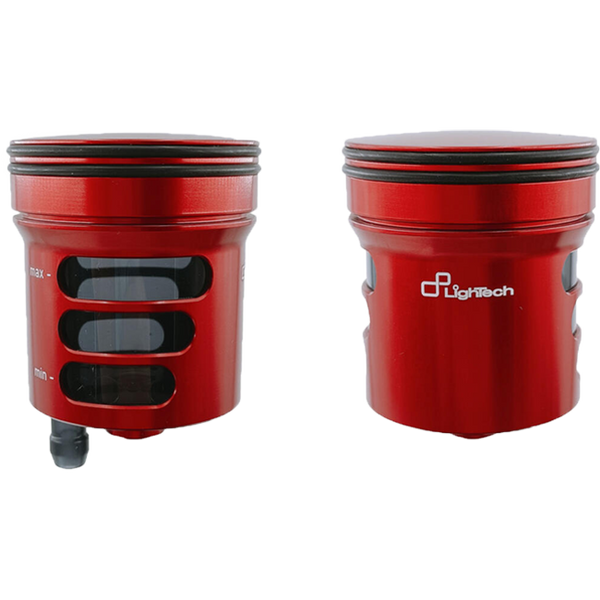 LighTech 30 cm³ CNC aluminium brake and clutch fluid reservoir in anodised colour finish