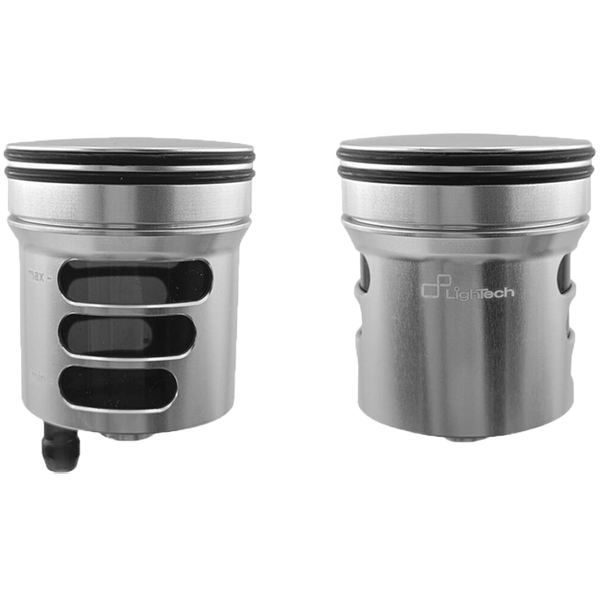 LighTech 30 cm³ CNC aluminium brake and clutch fluid reservoir in anodised colour finish