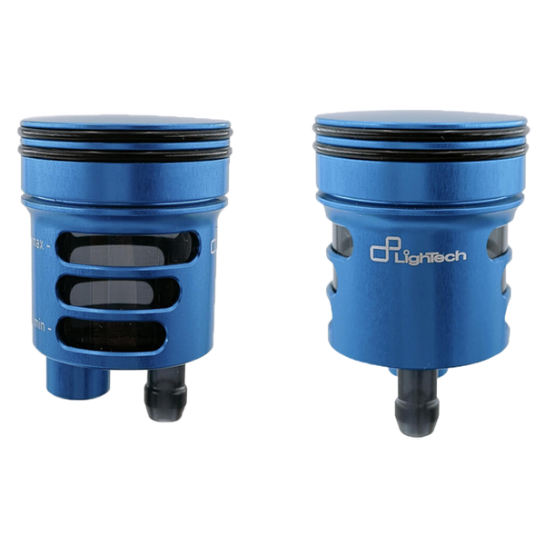 LighTech 16 cm³ CNC aluminium brake and clutch fluid reservoir in anodised colour finish