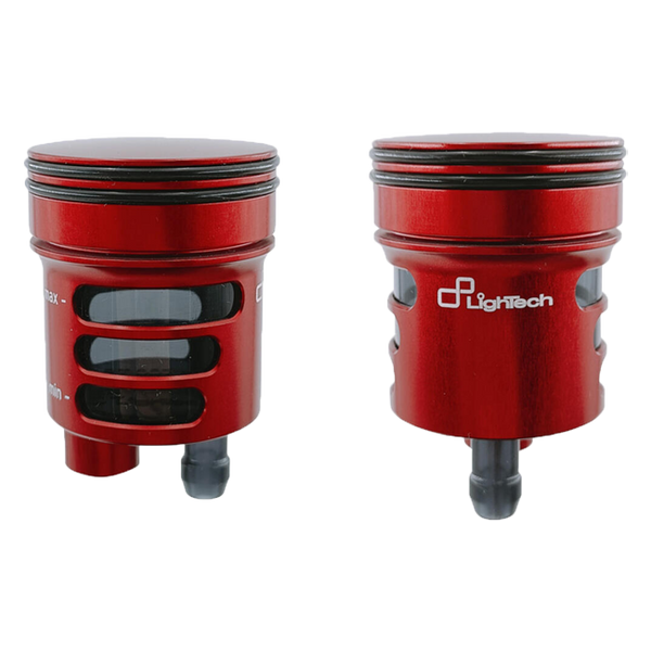 LighTech 16 cm³ CNC aluminium brake and clutch fluid reservoir in anodised colour finish