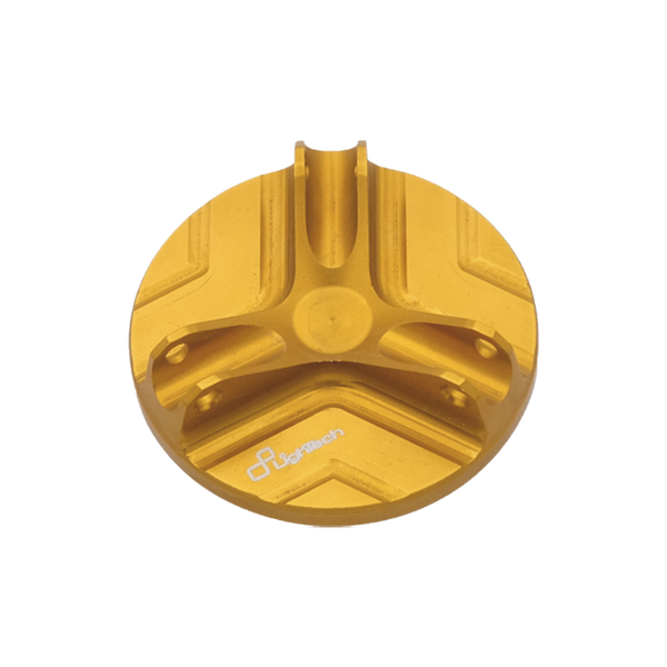 LighTech OIL104 anodised aluminium oil filler cap for Ducati Panigale 1199