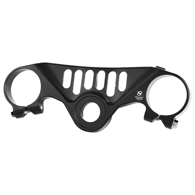 Bonamici Racing PSA1R race top yoke for Aprilia RSV4 anodised aluminium