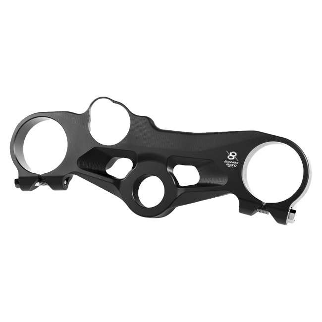 Bonamici Racing PSS1 top yoke street version for Suzuki GSX-R 1000 2017-2023 in anodised black